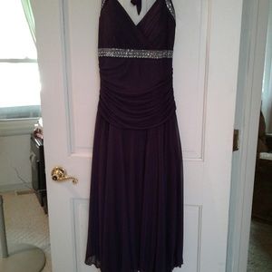 Purple Cocktail Dress